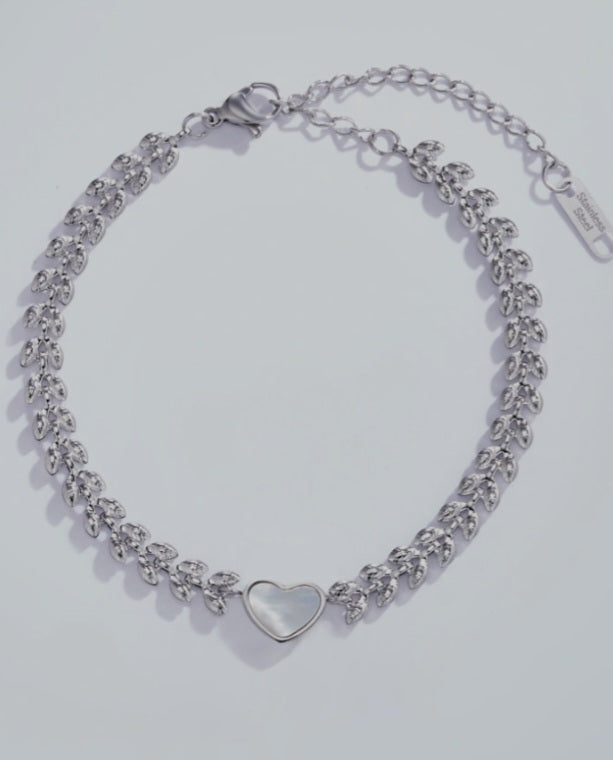 Bracelet en acier inoxydable reglabe