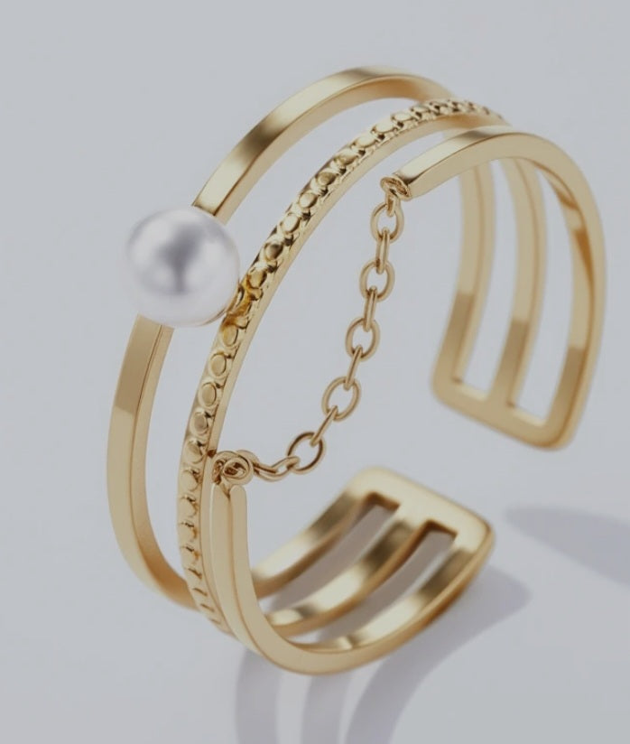 Bague réglabe en acier inoxydable